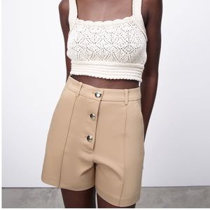 New Zara high waist shorts